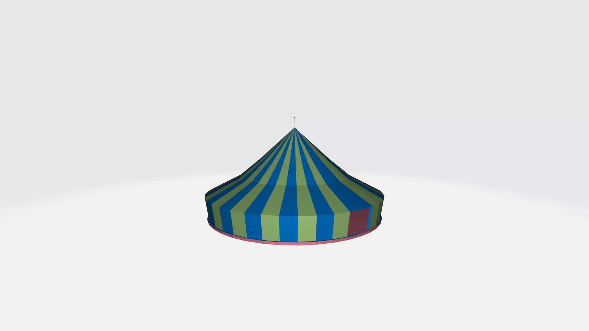 Circus Tent Free 3D model_0