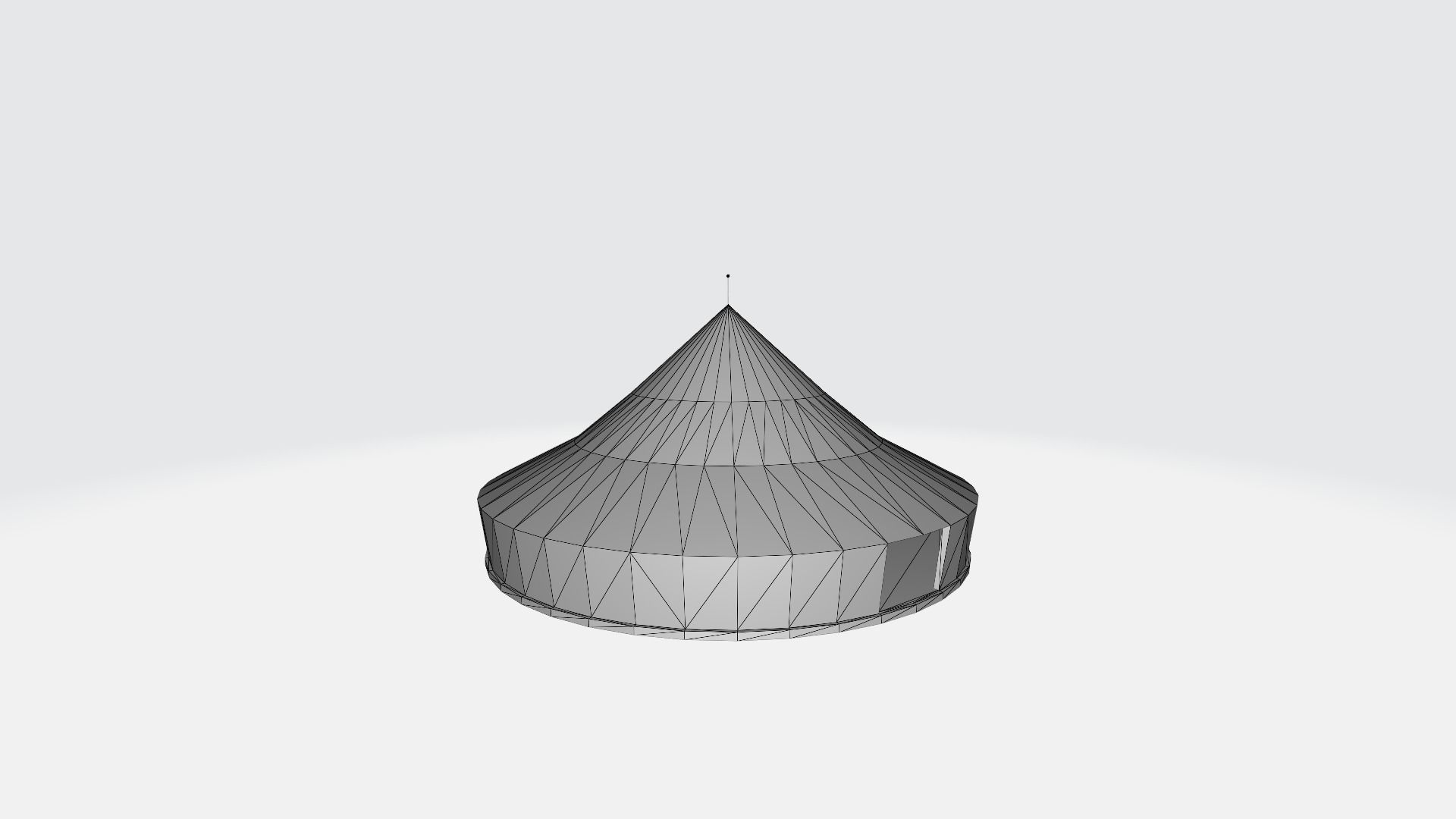 Circus Tent Free 3D model_1