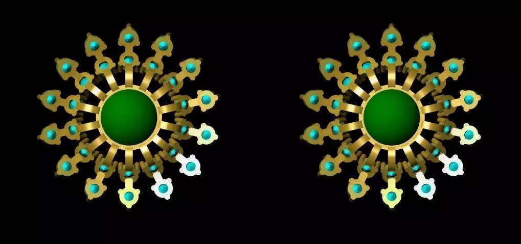 Diamond Tops 3D print model_0