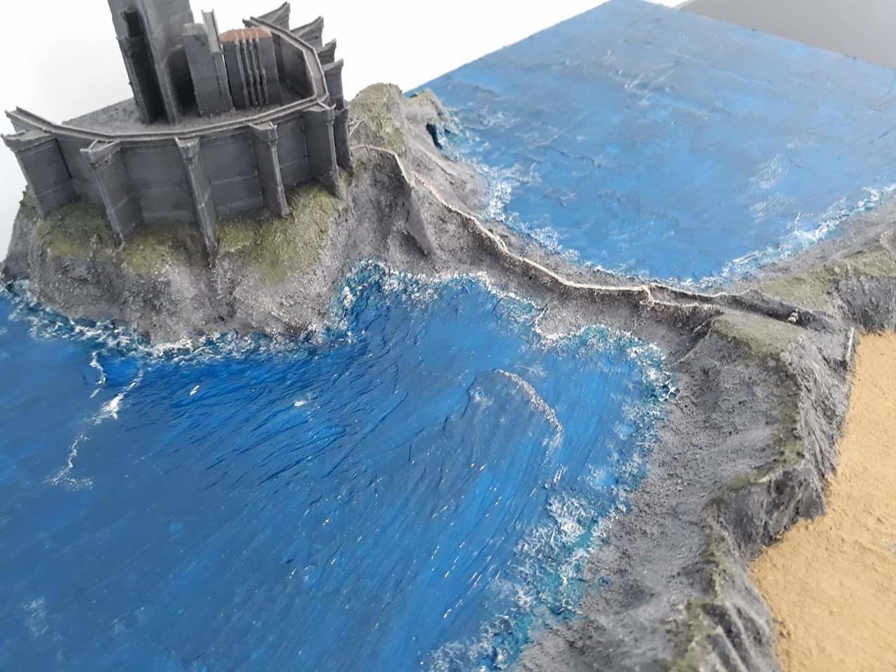Dragonstone castle and island 3D print model_7
