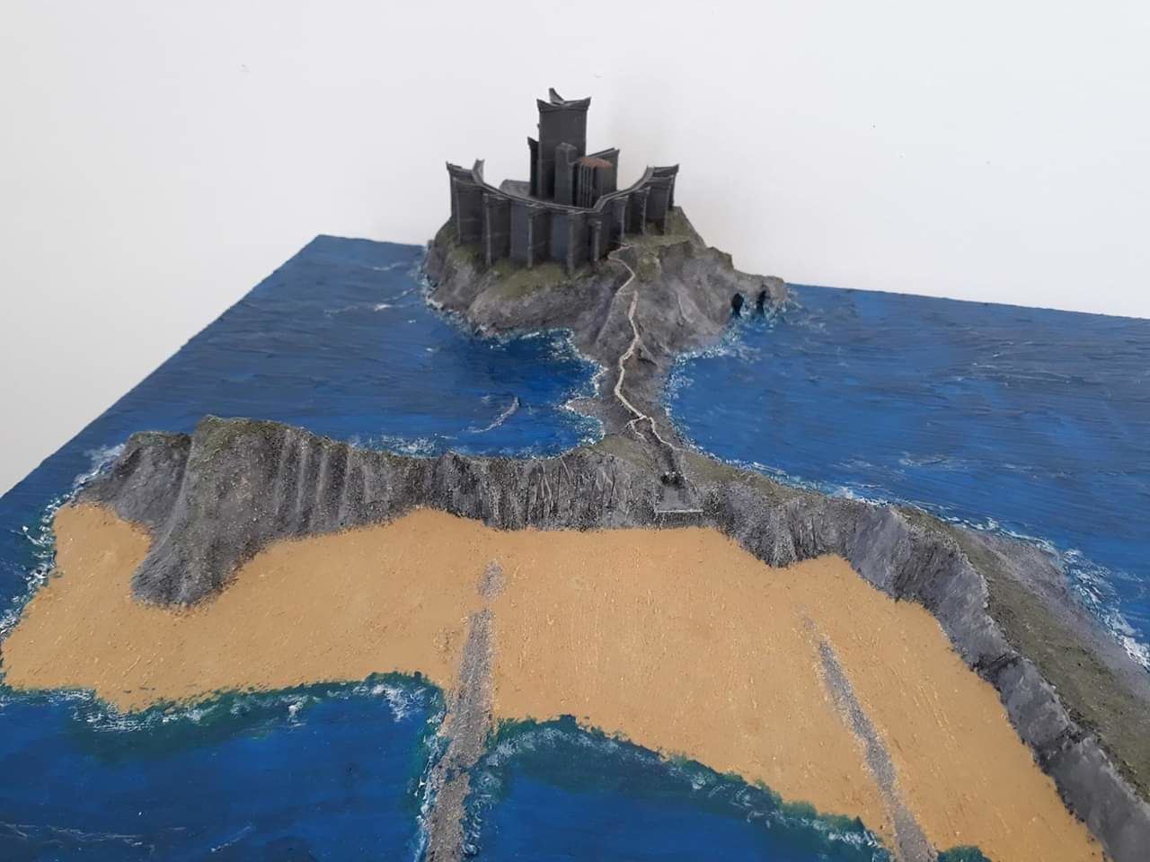 Dragonstone castle and island 3D print model_6