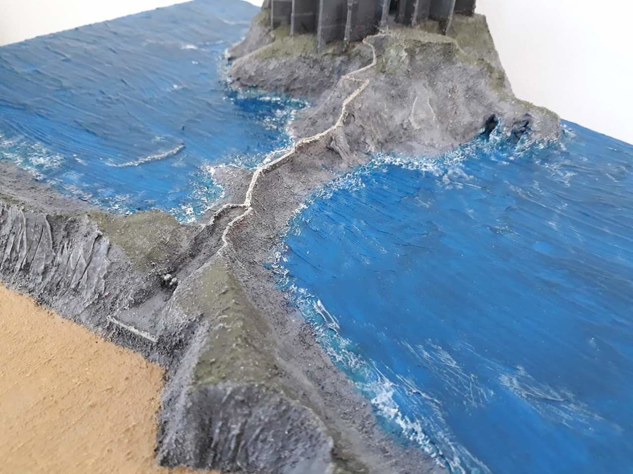 Dragonstone castle and island 3D print model_8