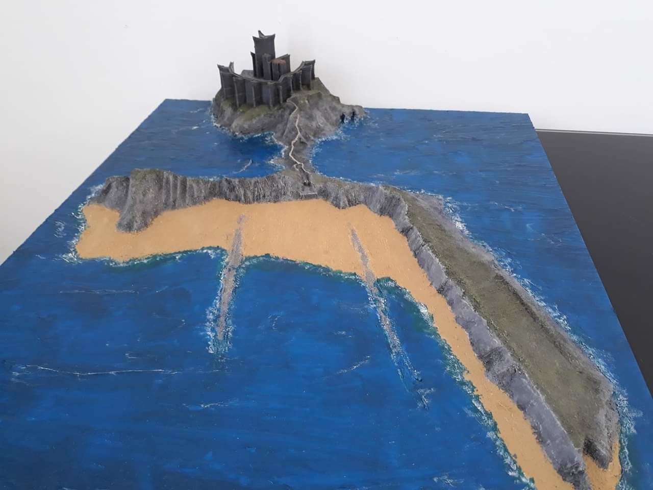 Dragonstone castle and island 3D print model_5