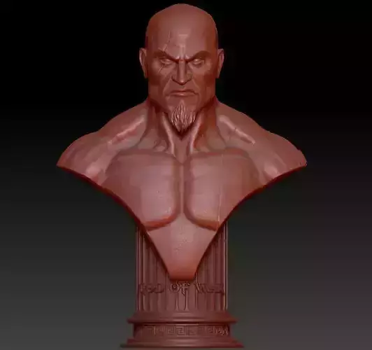 Kratos bust