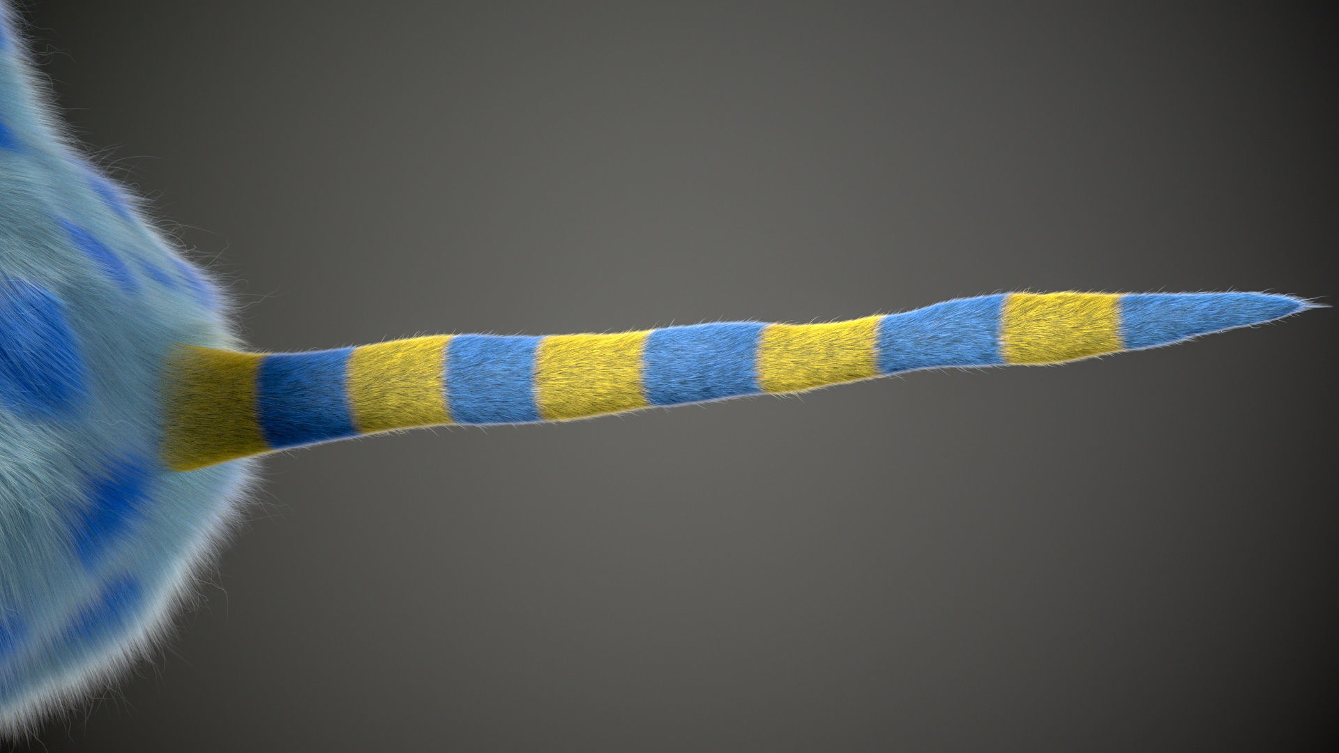 Xgen cartoon rat character project with all files redshift 3D model_34