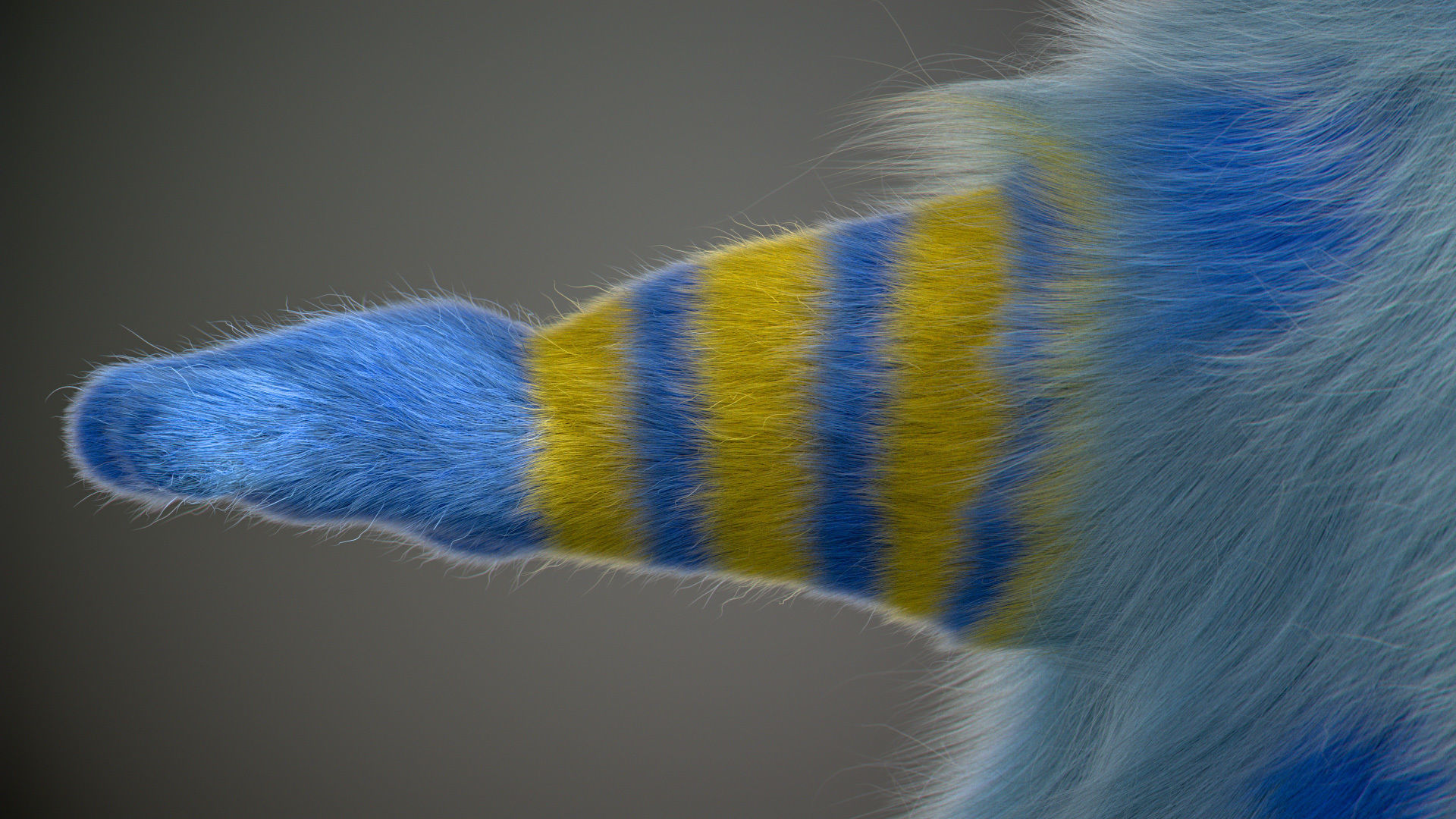 Xgen cartoon rat character project with all files redshift 3D model_27