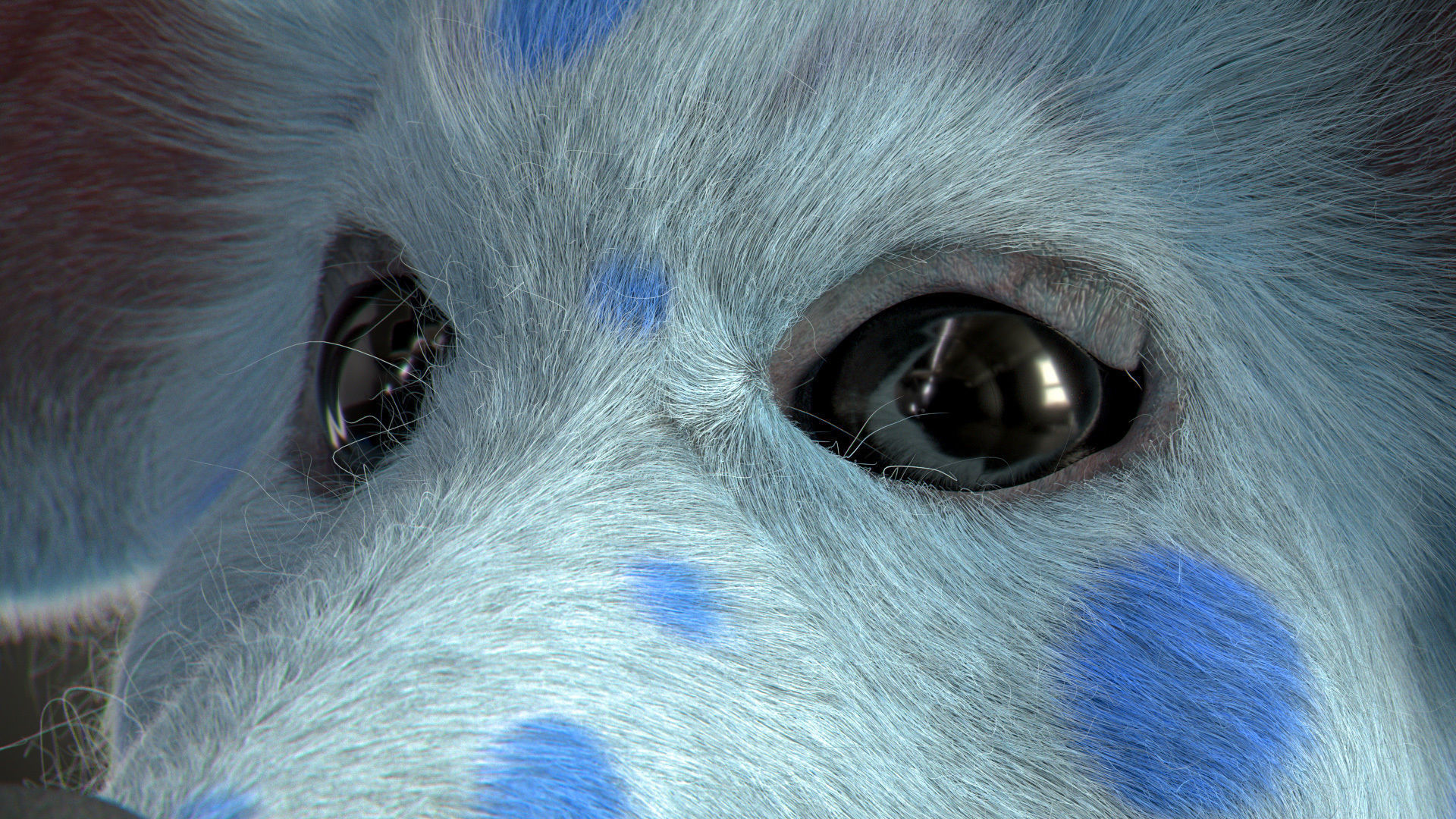 Xgen cartoon rat character project with all files redshift 3D model_44