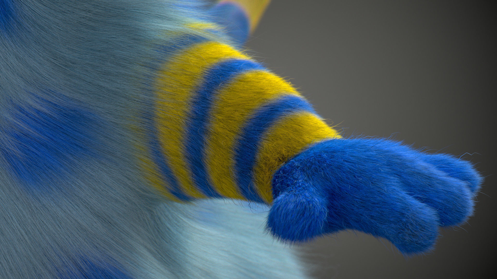 Xgen cartoon rat character project with all files redshift 3D model_23