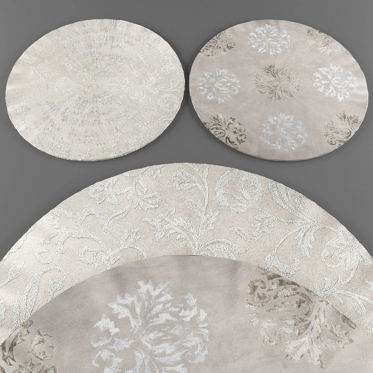 Surya rugs collection 012 Low-poly 3D model_3