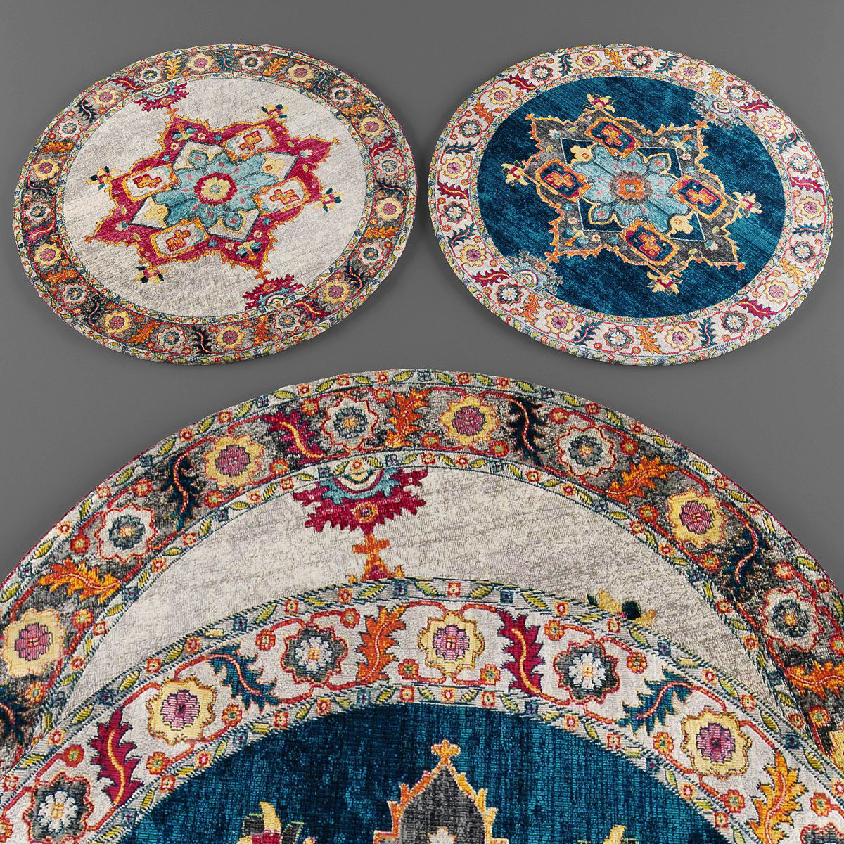 Froy rugs collection 016 Low-poly 3D model_1