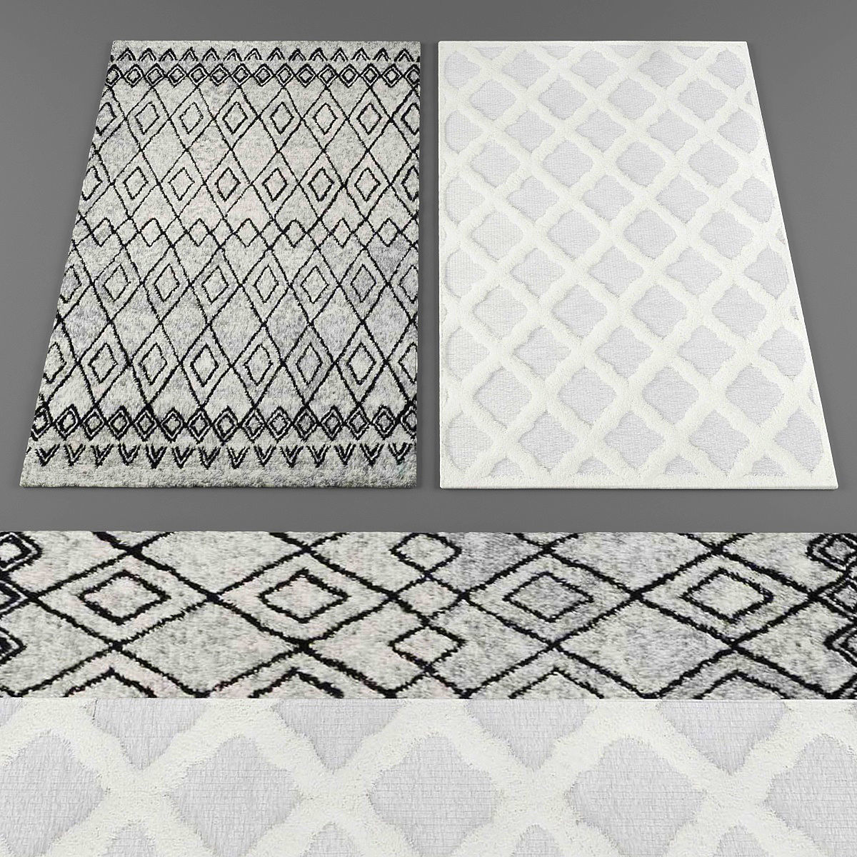 Froy rugs collection 019 3D model_1