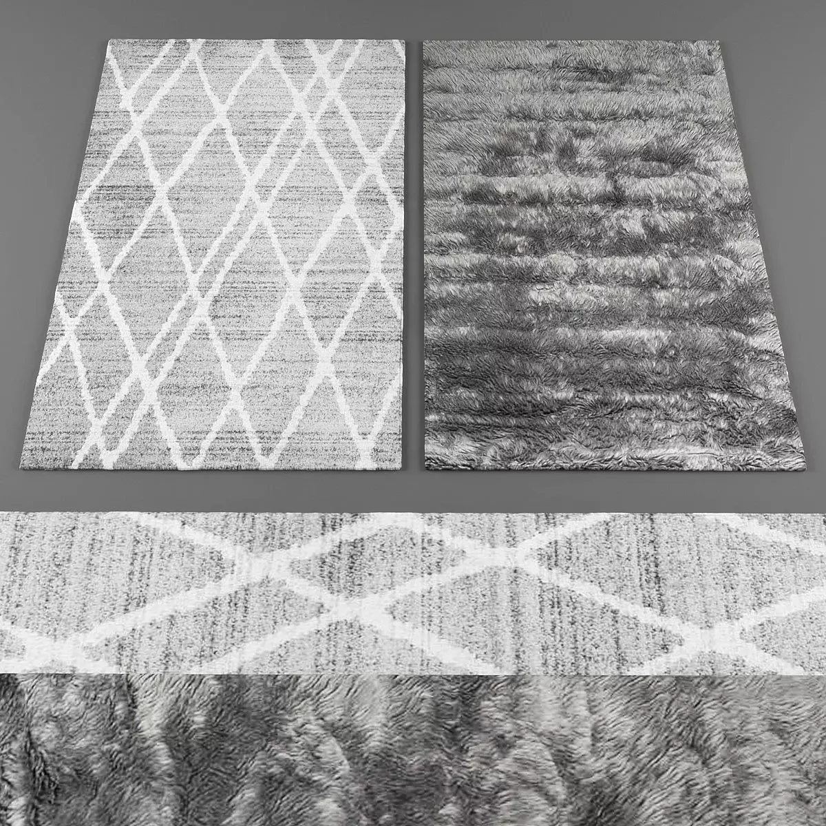 Froy rugs collection 022 Low-poly 3D model_0