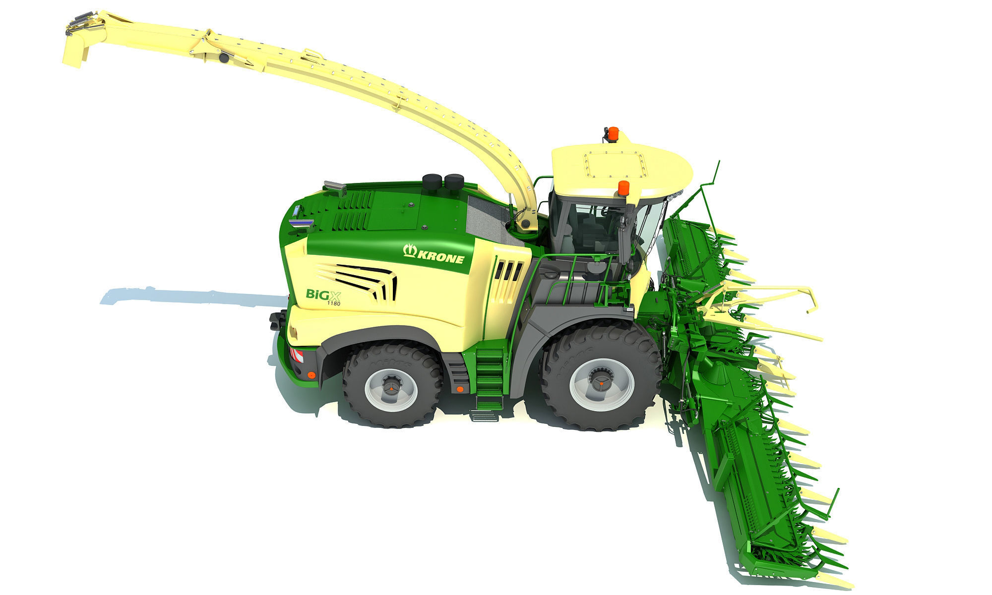 Krone Forage Harvester 3D model_6