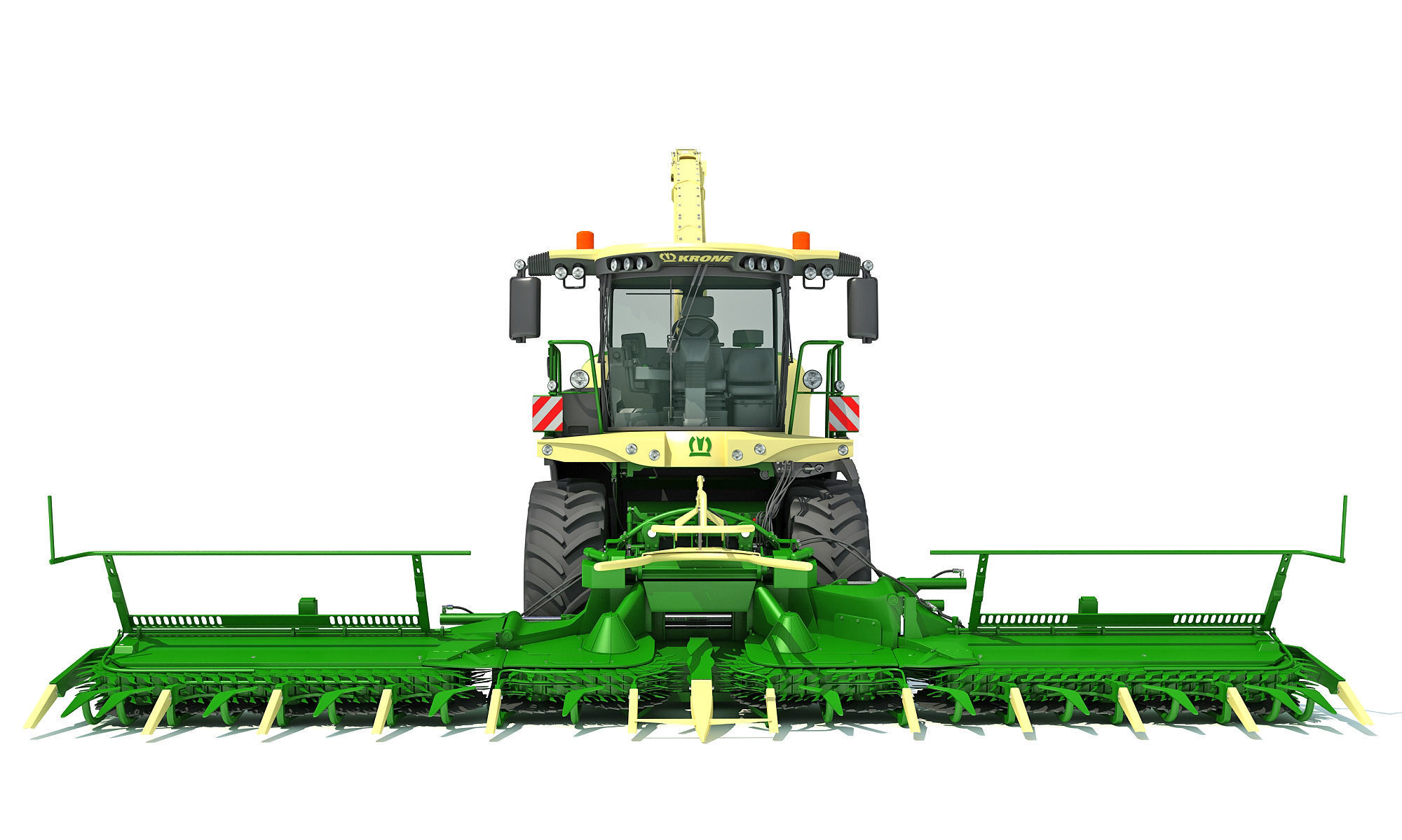 Krone Forage Harvester 3D model_9