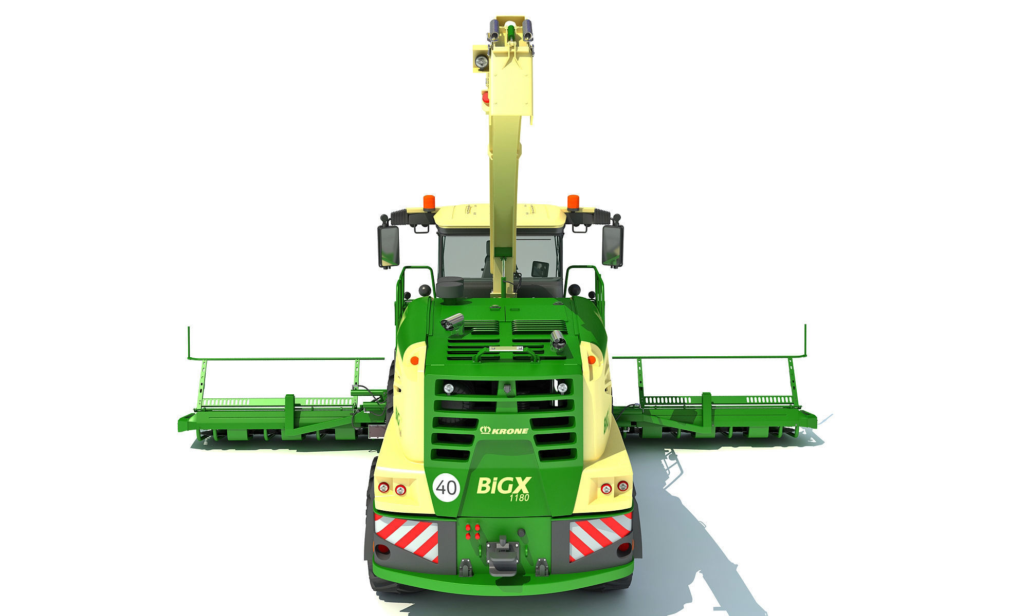 Krone Forage Harvester 3D model_3
