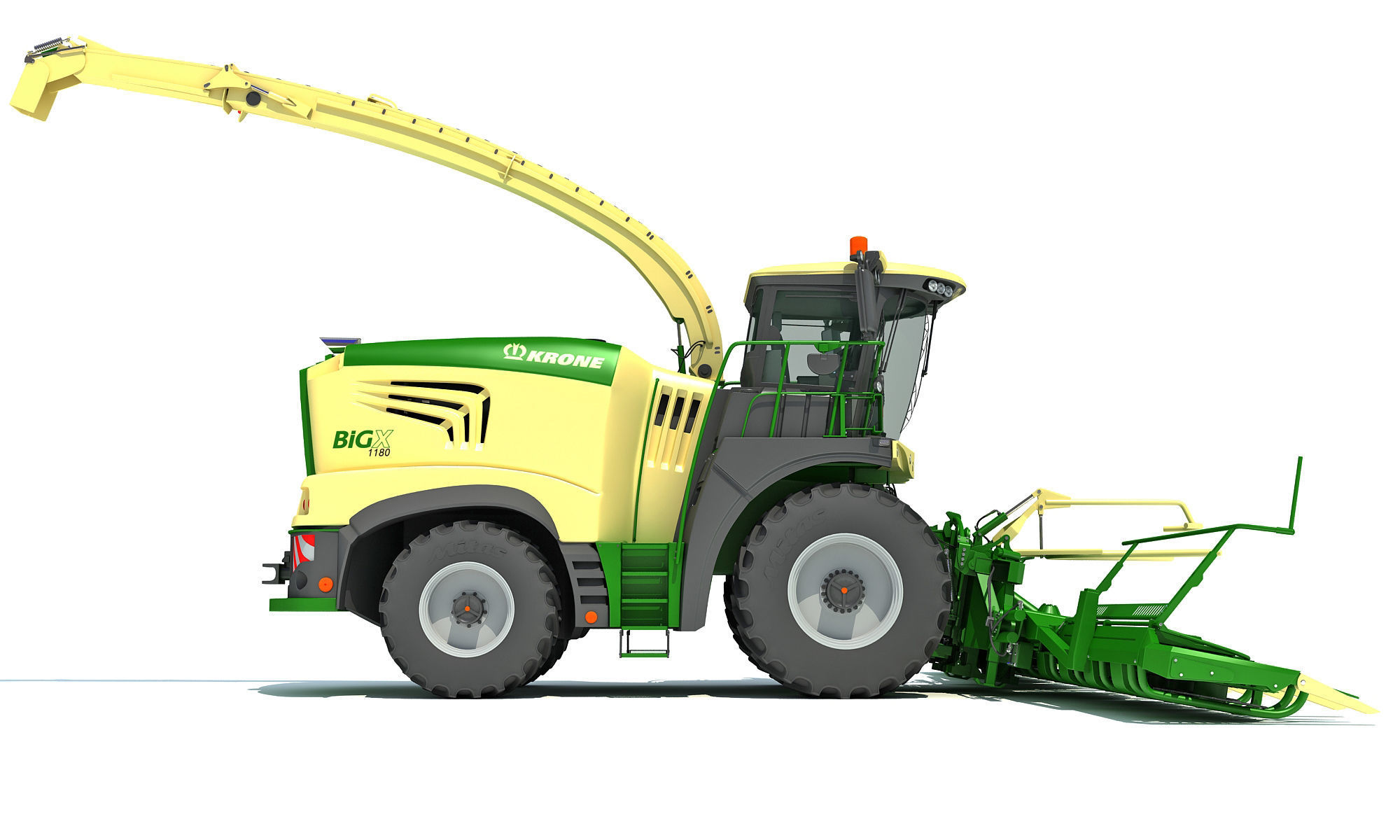 Krone Forage Harvester 3D model_5