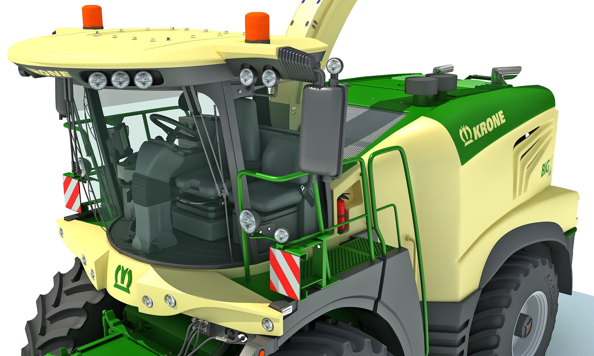 Krone Forage Harvester 3D model_11