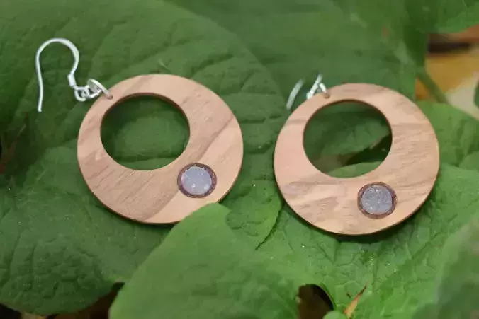 CNC Model for Earrings