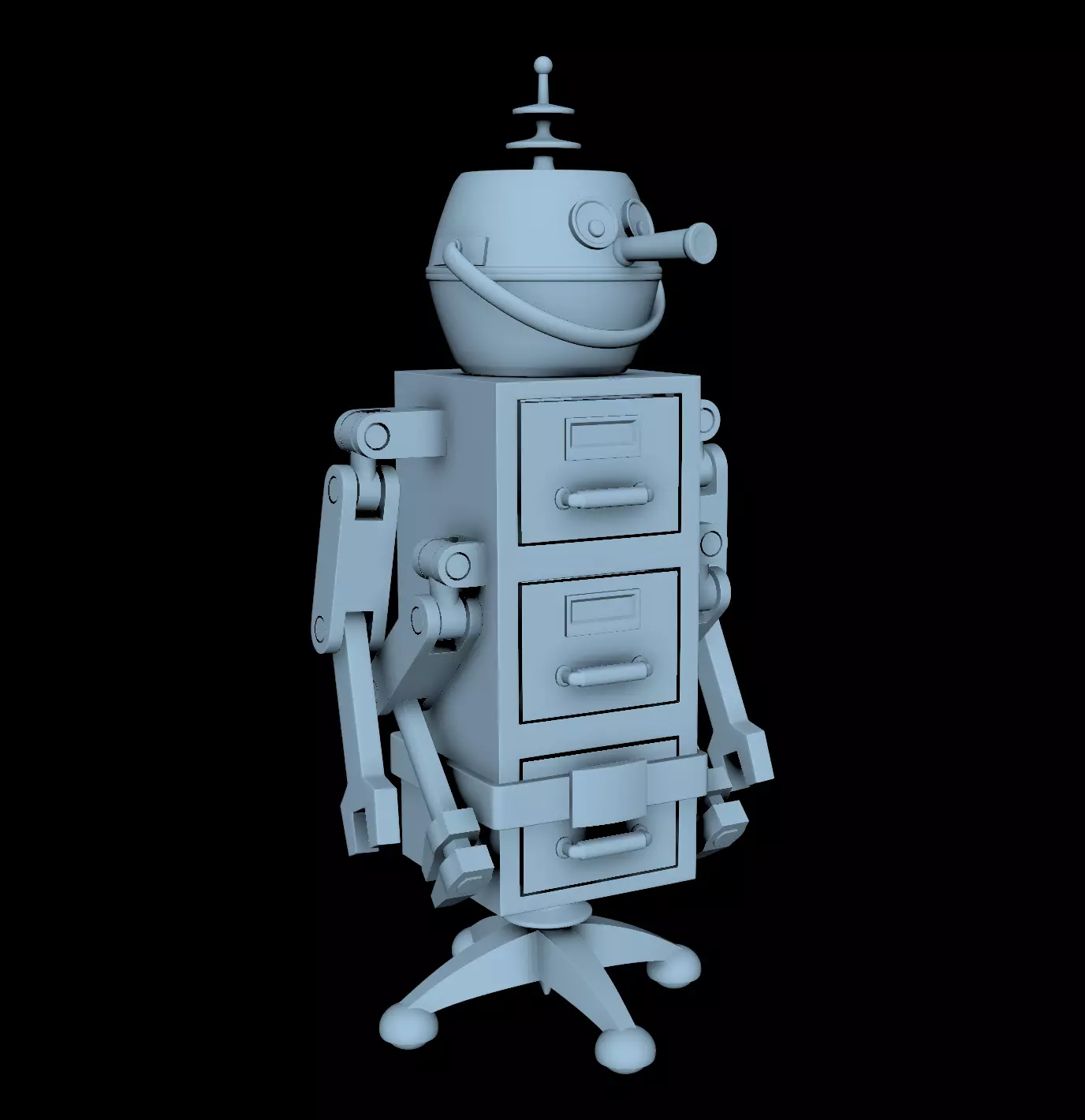Mack from the Jetsons 3D print model_0