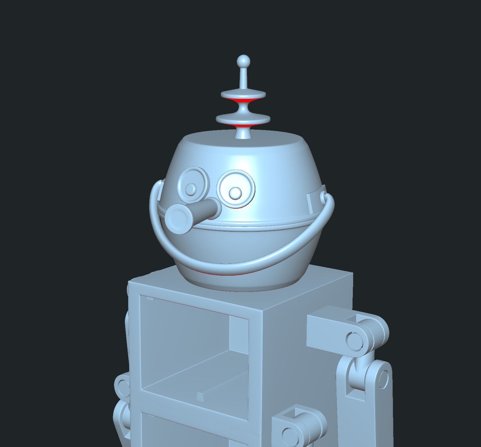 Mack from the Jetsons 3D print model_3