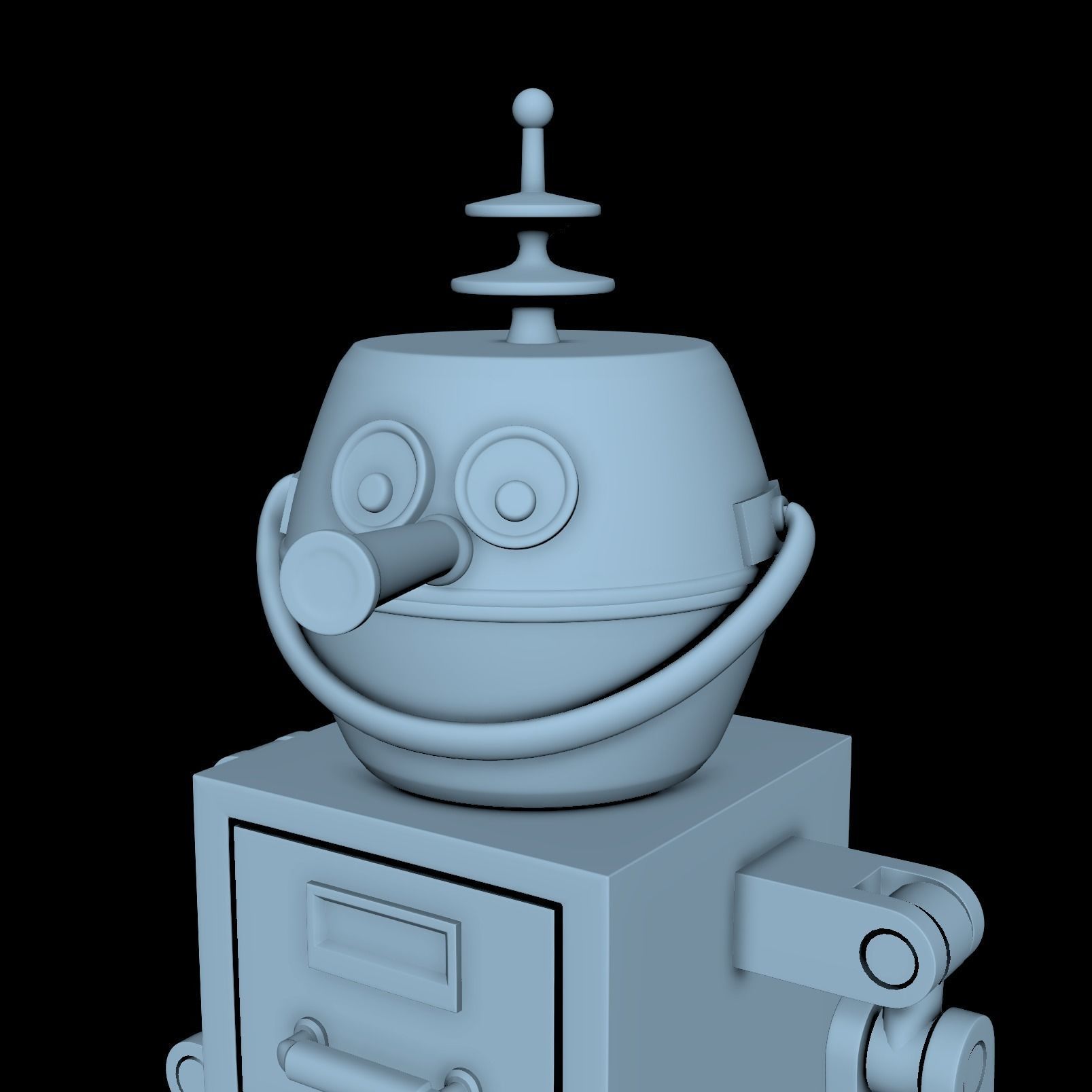 Mack from the Jetsons 3D print model_2