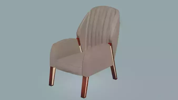 Jett Wood Leg Lounge Chair