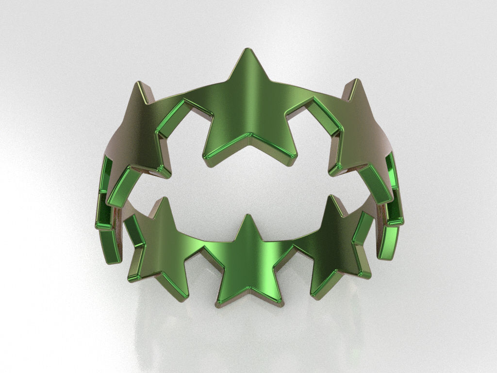 star ring 2 model 3D print model_3