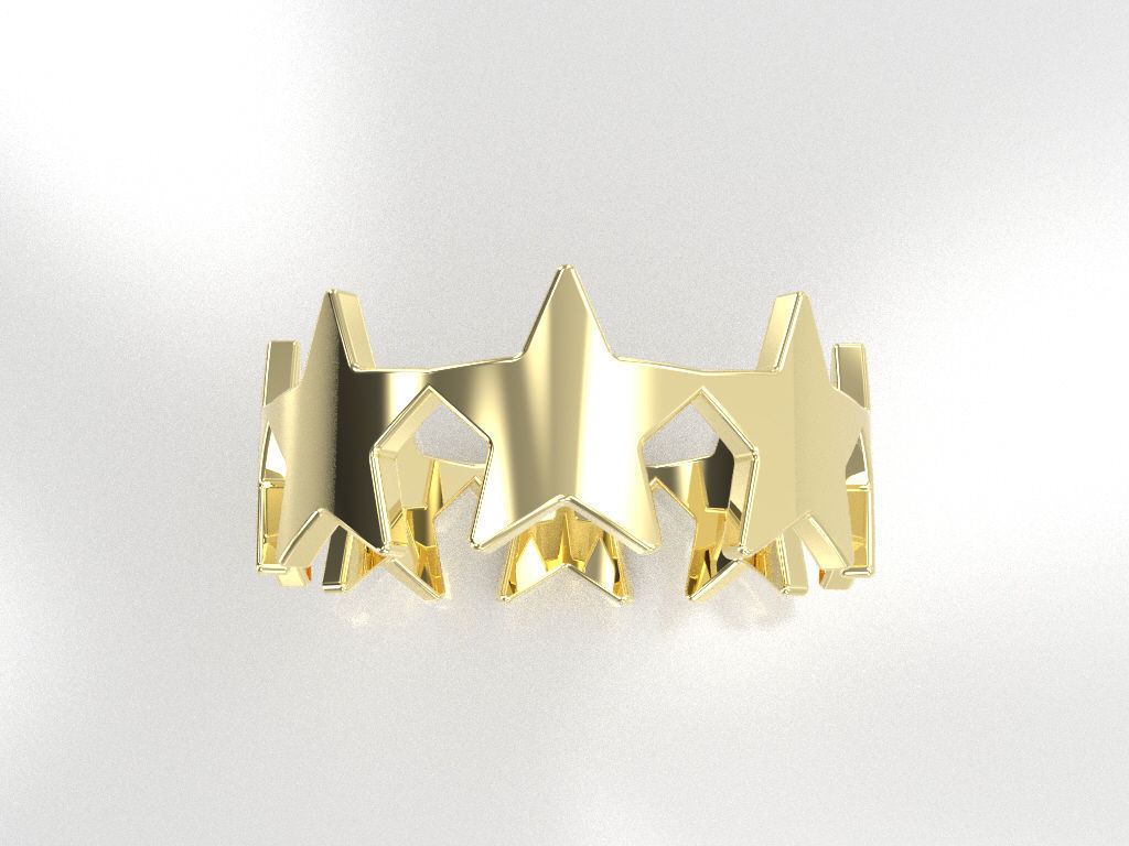 star ring 2 model 3D print model_2