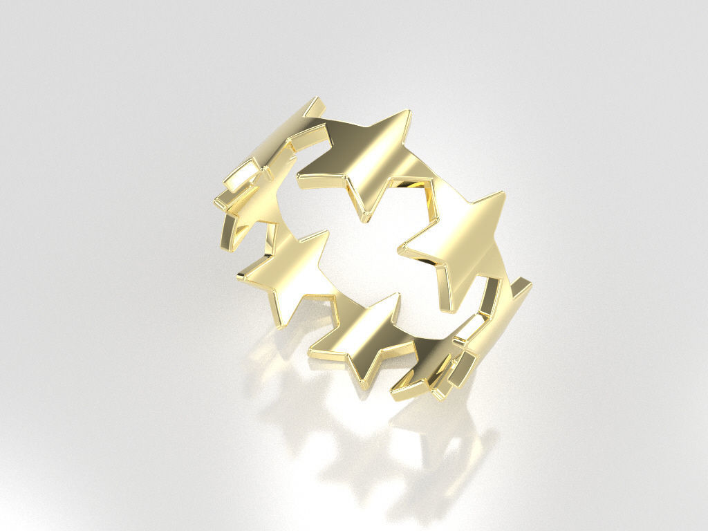 star ring 2 model 3D print model_9