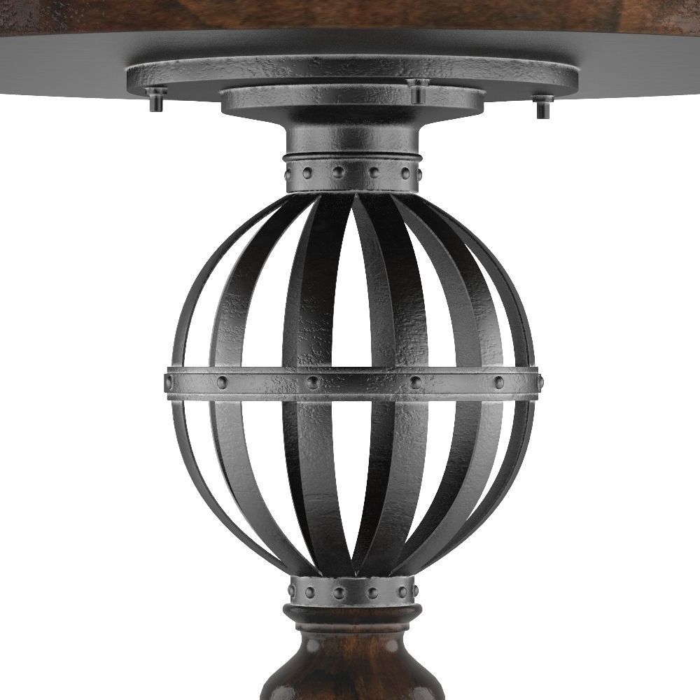 European Farmhouse-Provencal Gardens Table 3D model_1
