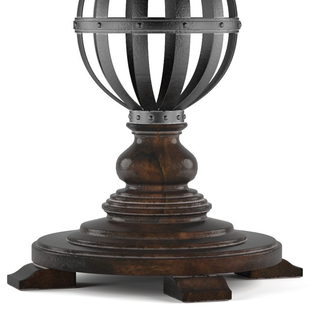 European Farmhouse-Provencal Gardens Table 3D model_2