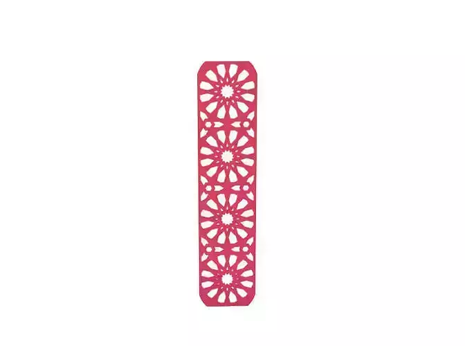 Bookmark with intricate design