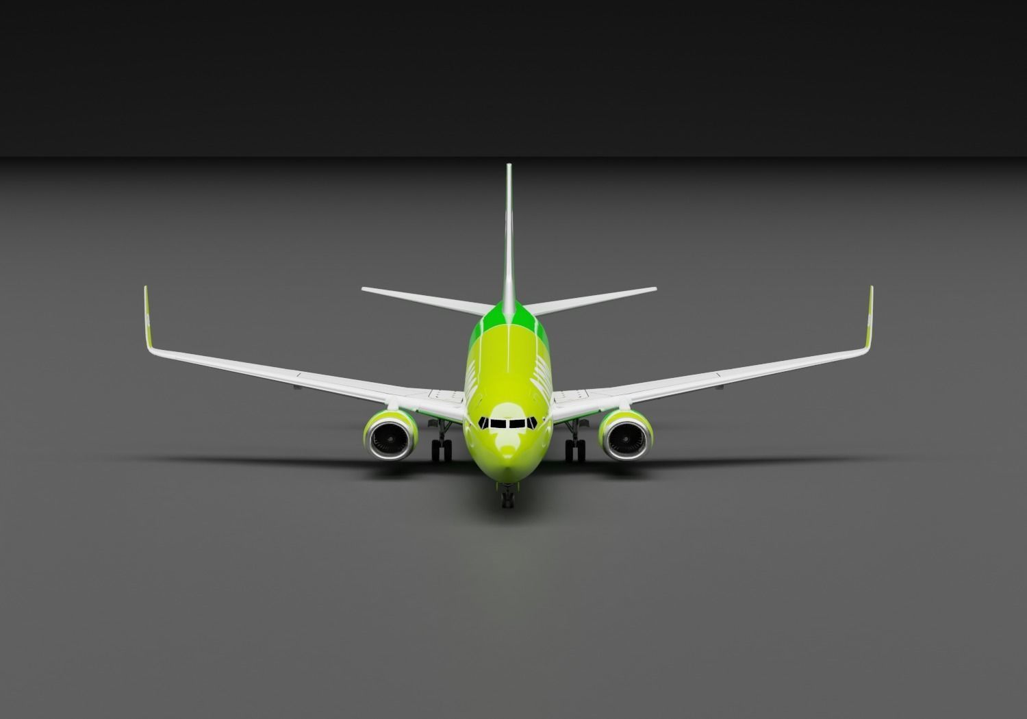Boeing 737-800 S7 Airlines Cargo Livery  3D model_4