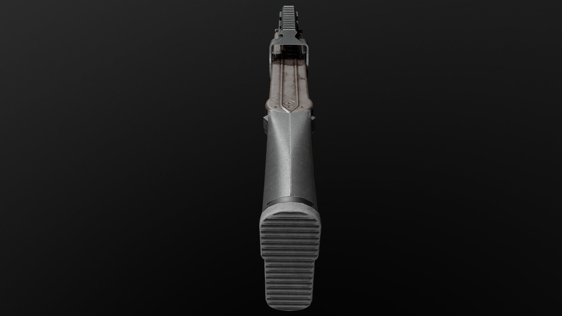 FN P90 Sub Machine Gun Low-poly 3D model_11
