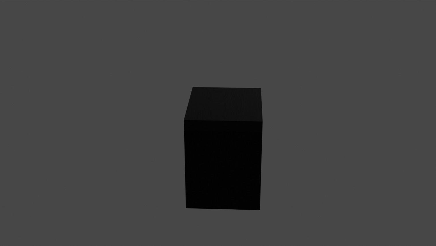 Stool Low-poly 3D model_6