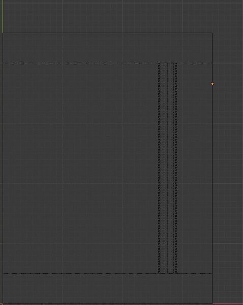 Stool Low-poly 3D model_17