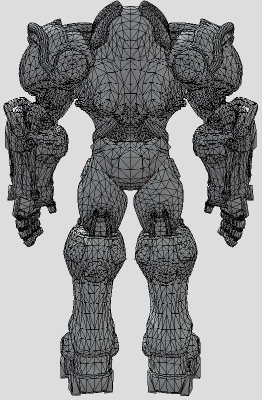 Sci Fi Power Suit - Starter Pack 3D model_5