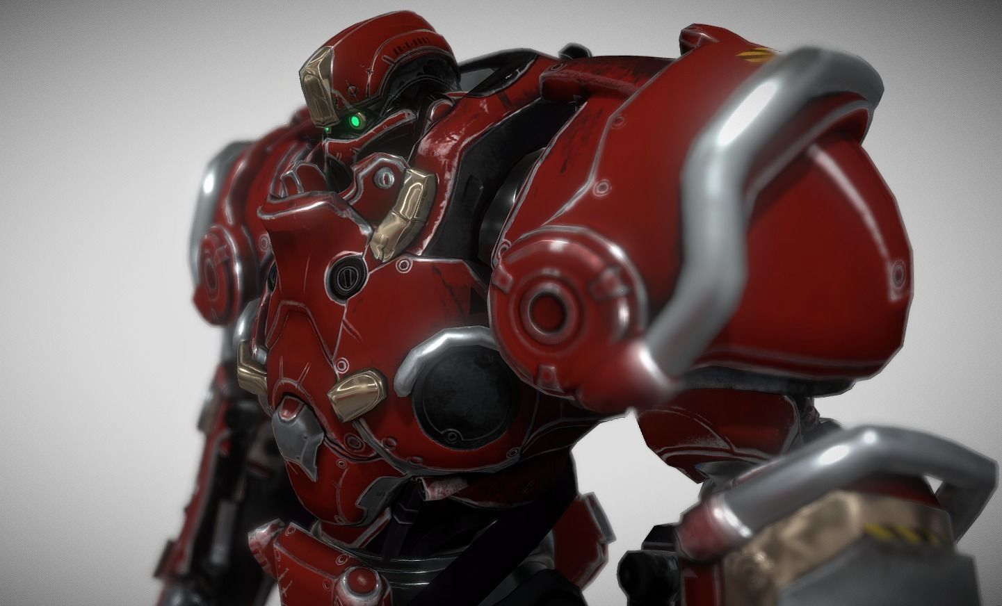 Sci Fi Power Suit - Starter Pack 3D model_4