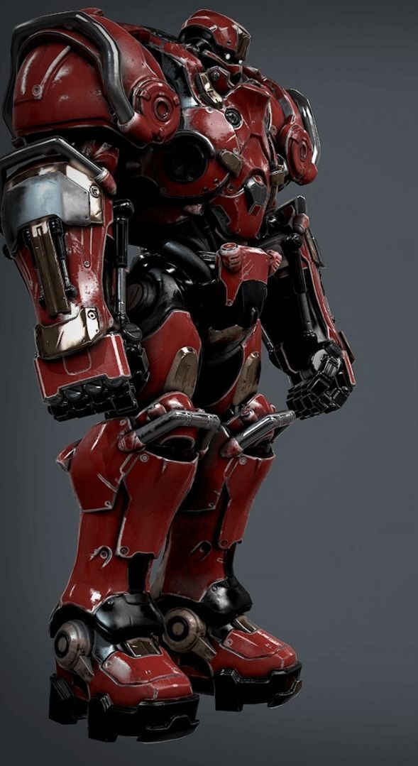 Sci Fi Power Suit - Starter Pack 3D model_2