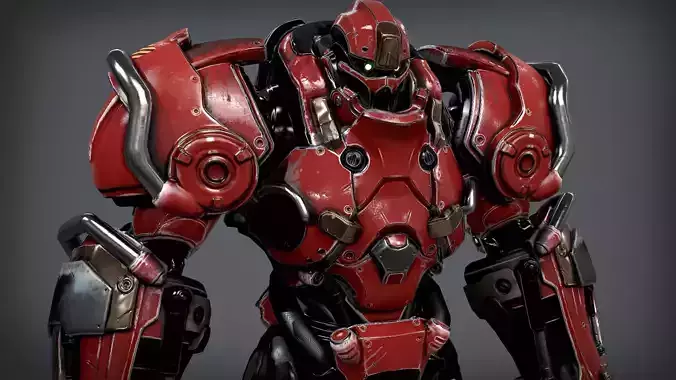 Sci Fi Power Suit - Professional Pack 3D model Sci Fi Power Suit - Professional Pack 3D model