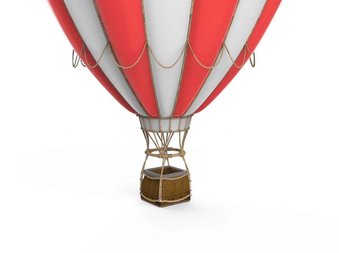 Hot Air Balloon 3D model_3