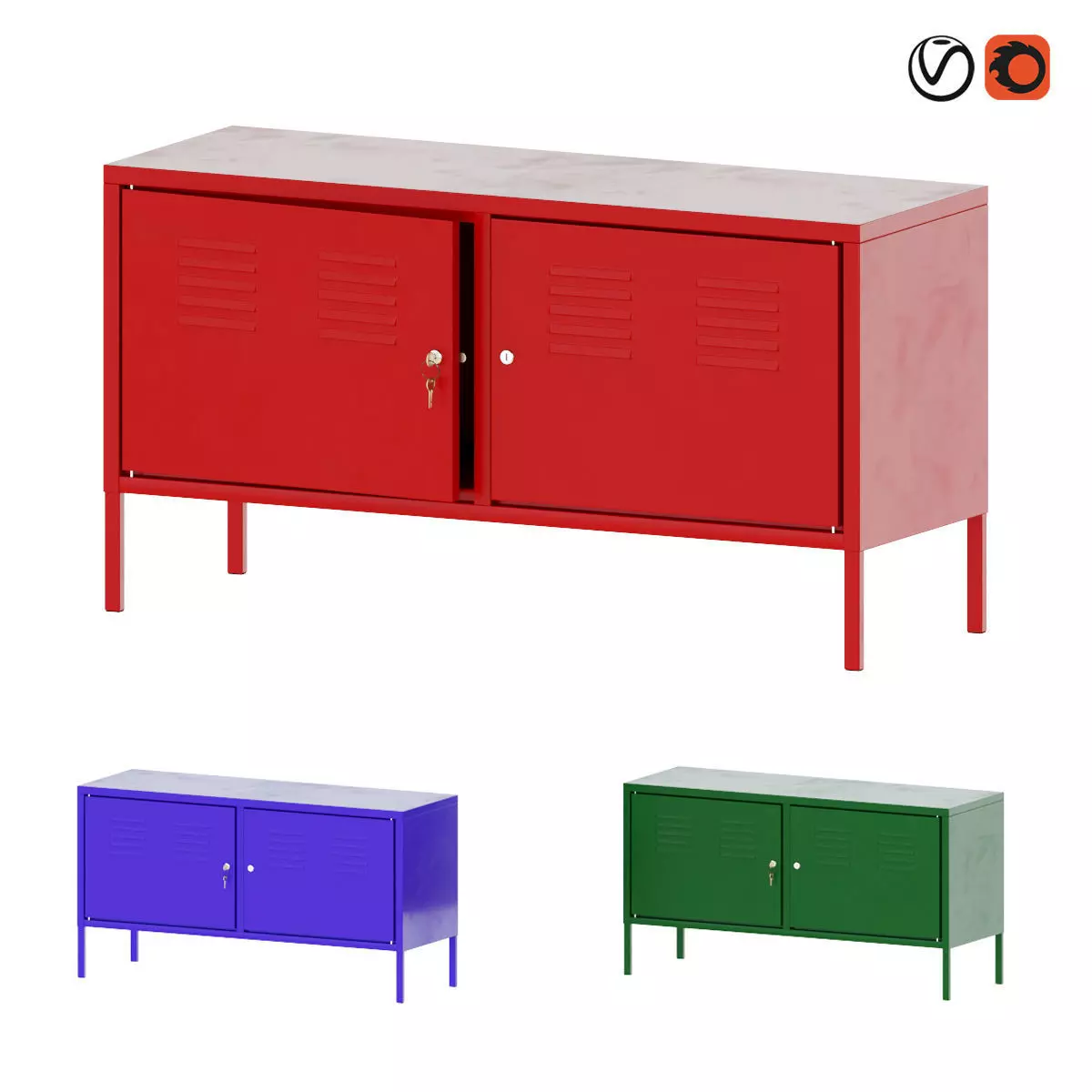 PS Cabinet 3D model