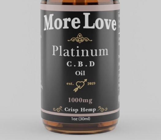 Tincture Bottle Mock Up With Studio Lighting  Just add Label 3D model_5