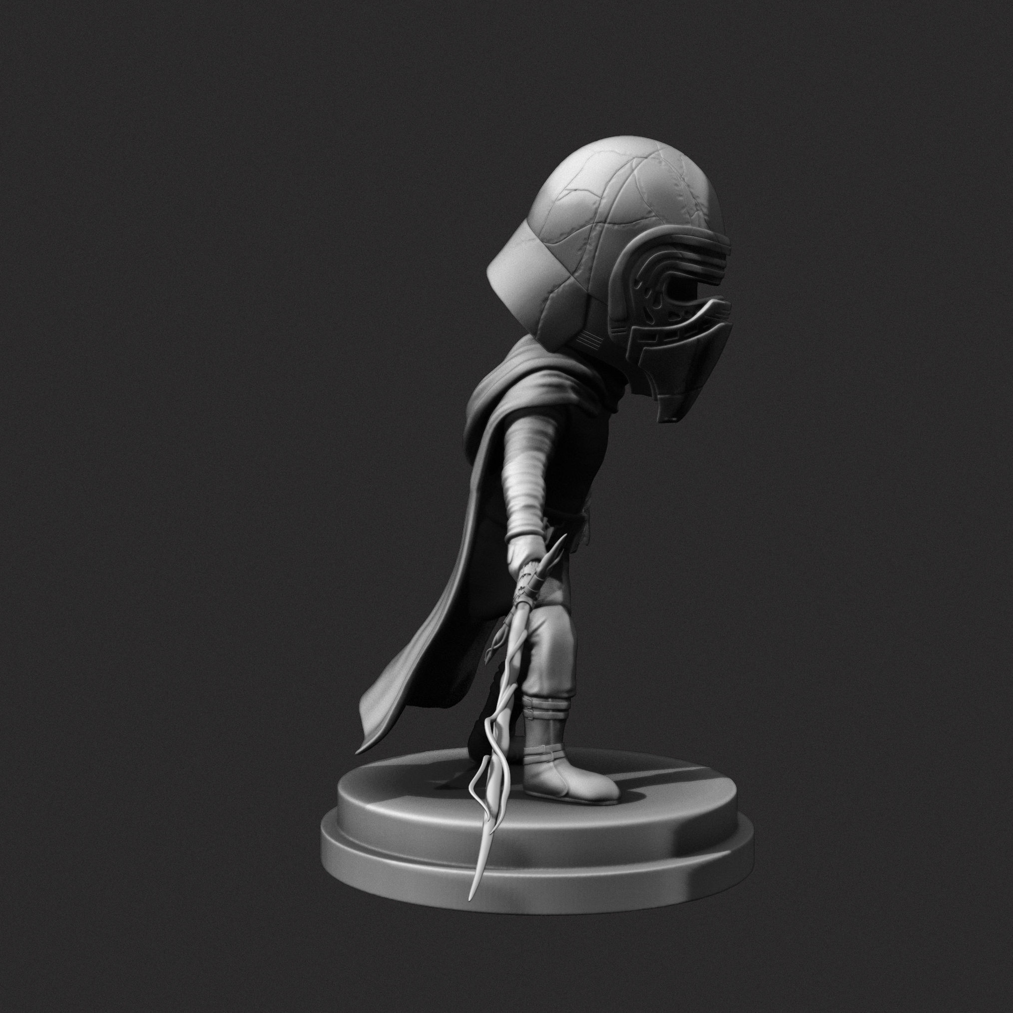 Kylo Ren 3D print model_5