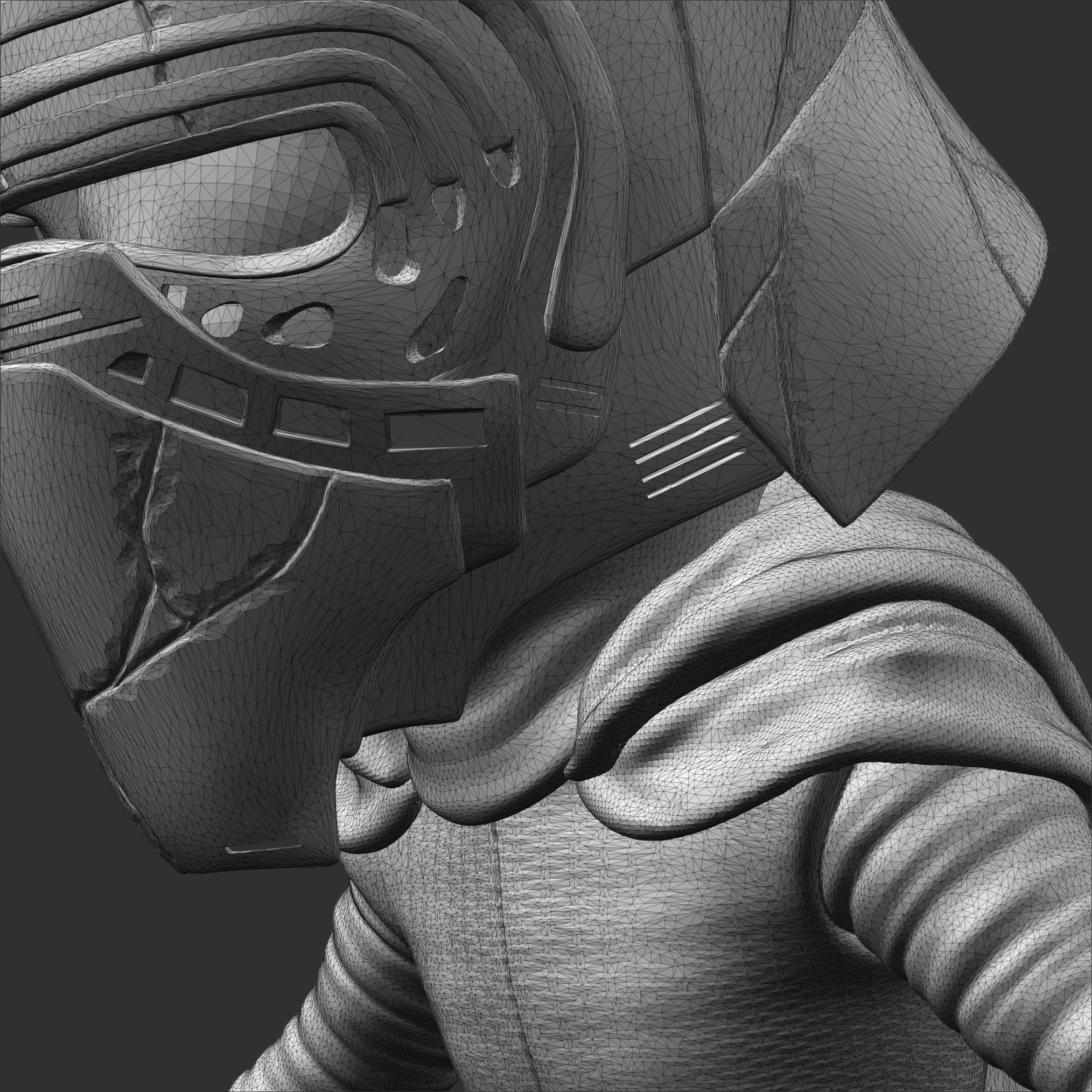 Kylo Ren 3D print model_8