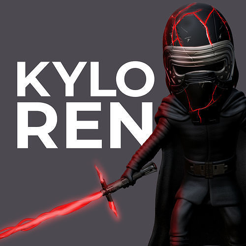 Kylo Ren 3D print model