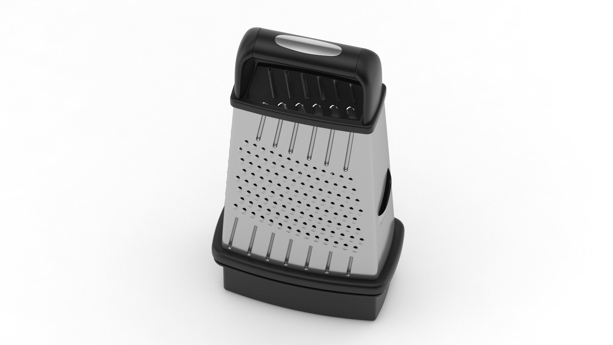 Box Grater 3D model_3