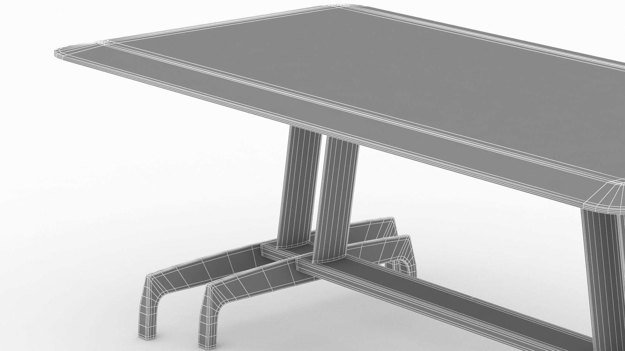 Herman Miller AGL Table 3D model_38