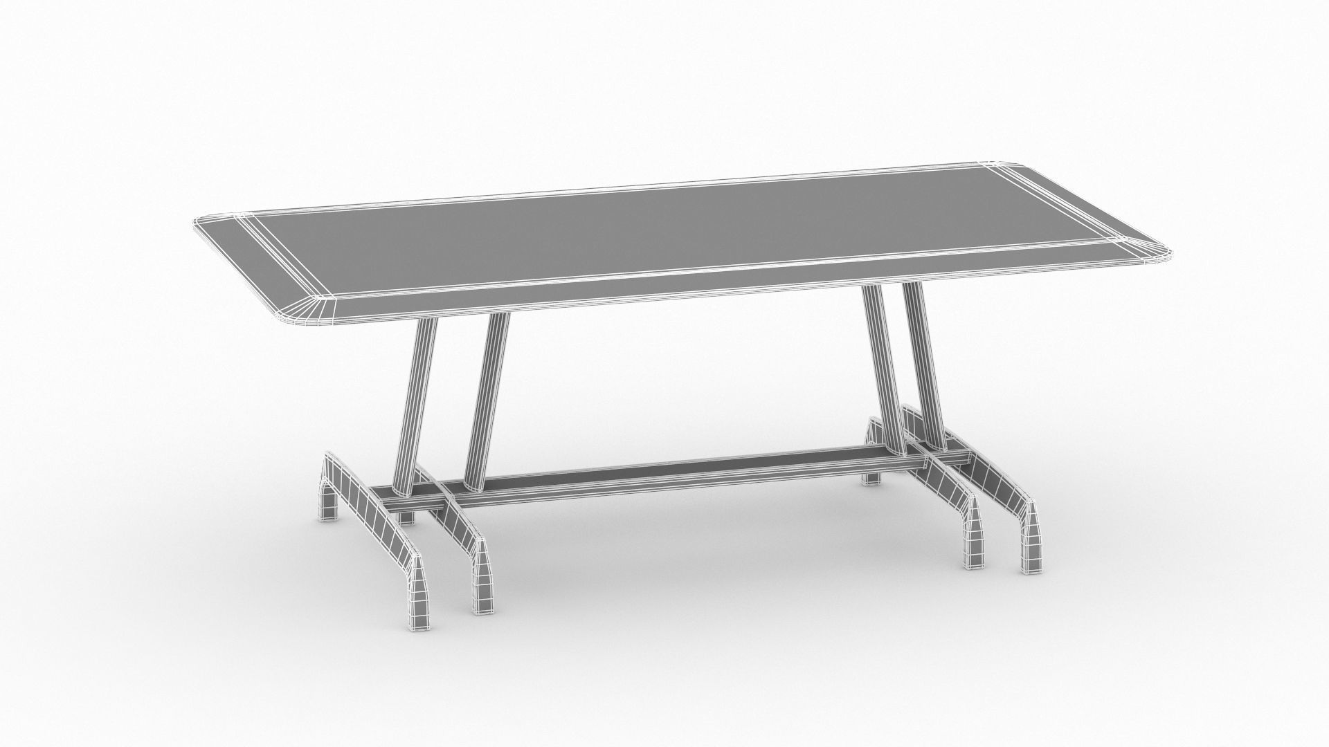 Herman Miller AGL Table 3D model_28