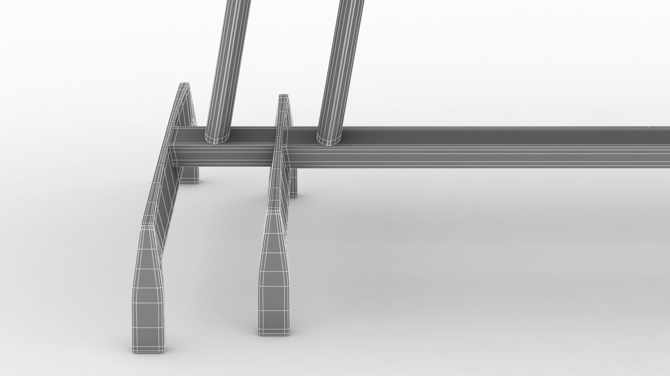 Herman Miller AGL Table 3D model_35